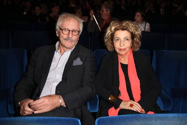 Günther Maria Halmer und Michaela May bei der Verleihung vom 15. Deutscher Hoerfilmpreis am 21.03.2017 in Berlin Deutscher Hoerfilmpreis 2017 in Berlin 