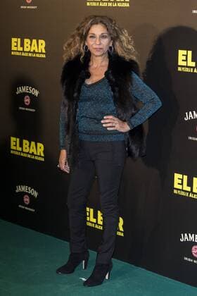 Lolita Flores attends the premiere of the film El bar at Callao Cinema in Madrid, Spain. March 22, 2017.  (20170322121)