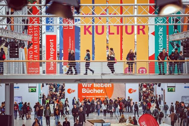 Leipziger Buchmesse 2017. Messebesucher auf der Leipziger Buchmesse am 23.03.2017