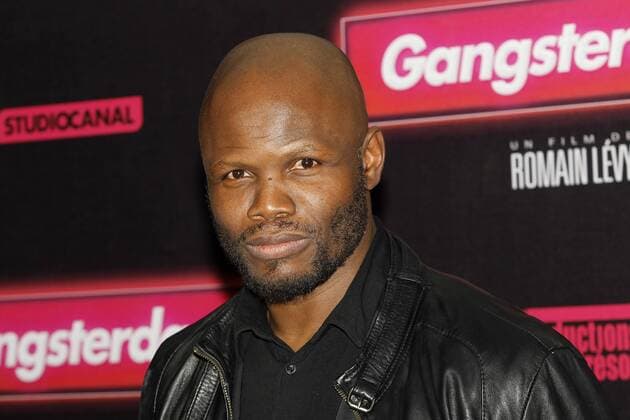 Hubert Kounde CELEBRITES : Avant Premiere Gangsterdam - Grand Rex - Paris - 23 03 2017 MichaelBaucher Panoramic 