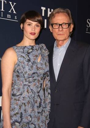 March 23, 2017 - New York, New York, U.S. - GEMMA ARTERTON, BILL NIGHY attend Their Finest Premiere.SVA Theater, NYC.March 23, 2017.Photos by , Photos Inc.2017 New York U.S. - ZUMAms4_ 20170323_zaf_ms4_016 Copyright: xSoniaxMoskowitzx
