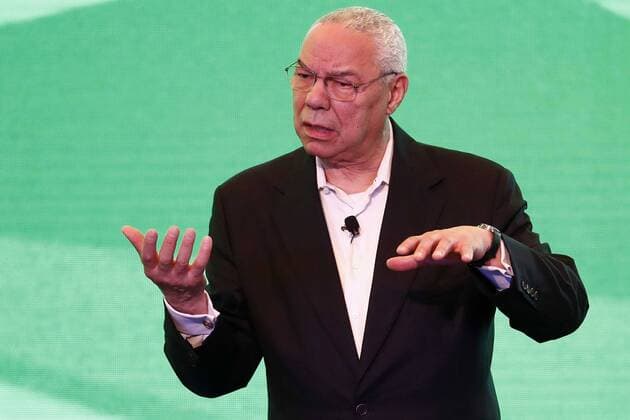 Colin Powell während einer Veranstaltung in Mexiko March 24, 2017 - Mexico - EUM20170324ECO32.JPG.ACAPULCO, Gro. EconomyEconomia-Convencion Bancaria.- El ex secretario de Estado de los Estados Unidos, Colin Powell, en la 80 Convencion Bancaria, 24 de marzo de 2017. Foto: Agencia EL UNIVERSALYadin XolalpaJMA Mexico  - ZUMAu78_ 20170324_zaf_u78_089 Copyright: xElxUniversalx