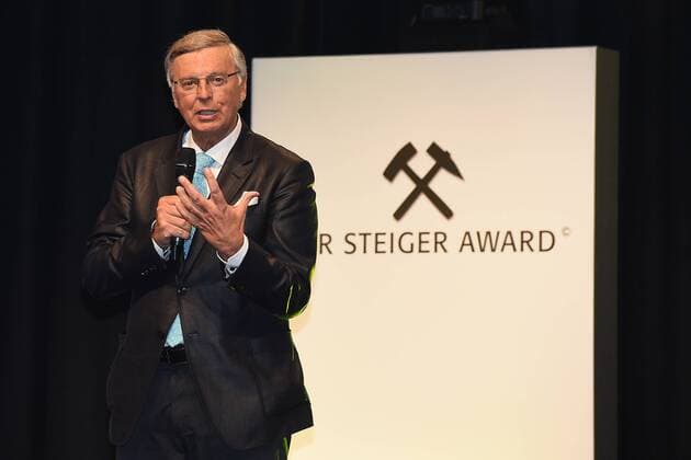 12. Steiger Award am 25.03.2017 in der Zeche Hansemann in Dortmund Wolfgang Bosbach xRx