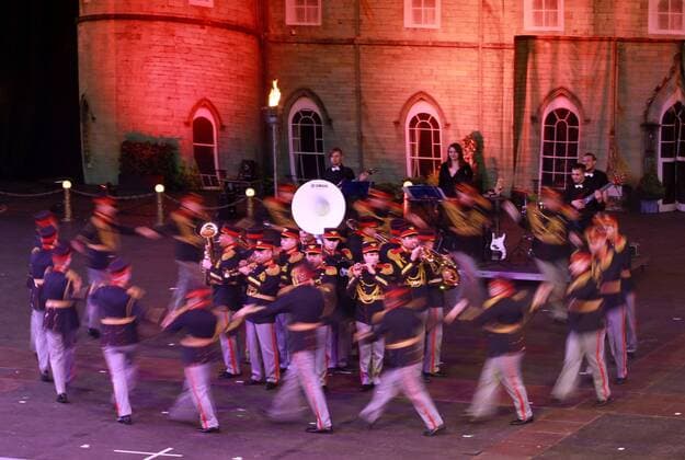 Militärmusikparade Erfurt 26.03.17 , Erfurt, Messehalle, Musikparade Militärmusikparade