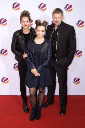 Felicitas Woll, Aleen Jana Kötter und Martin Gruber bei der Premiere des SAT.1 TV-Films Nackt. Das Netz vergisst nie in der Astor Film Lounge. Berlin, 27.03.2017 Foto:xK.xWernerx xFuturexImage