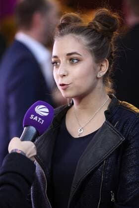 Aleen Jana Kötter bei der Premiere des SAT.1 TV-Films Nackt. Das Netz vergisst nie in der Astor Film Lounge. Berlin, 27.03.2017 Foto:xB.xKriemannx xFuturexImage