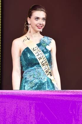 March 28, 2017 - Guangzhou, Guangzhou, China - Guangzhou, CHINA-March 28 2017: (EDITORIAL USE ONLY. CHINA OUT)..The press conference of International Super Model Contest 2017 is held in Guangzhou, south China s Guangdong Province, March 28th, 2017. Guangzhou China  - ZUMAs145 20170328_zaa_s145_185 Copyright: xOuxJinweix