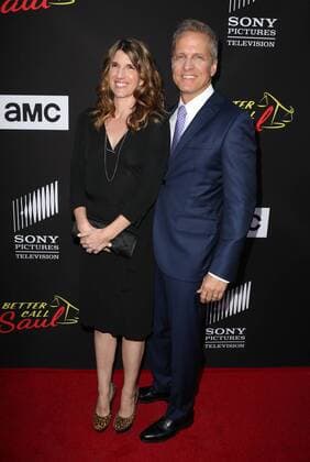 March 28, 2017 - Culver City, CA, United States - 28 March 2017 - Culver City, California - Mandy Fabian, Patrick Fabian. AMC s Better Call Saul Season 3 Premiere held at Arclight Cinemas Culver City. Photo Credit: AdMedia Culver City United States - ZUMAa123 20170328_zaa_a123_048 Copyright: xAdmediax