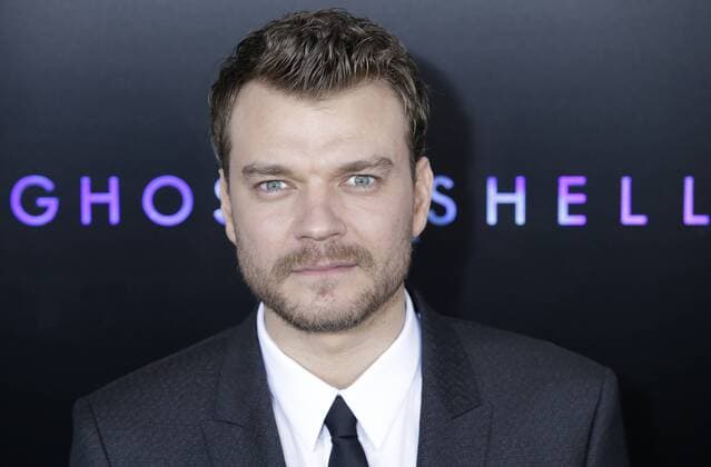 Pilou AsbÃ¦k arrives on the red carpet at the Ghost In The Shell New York premiere at AMC Lincoln Square Theater on March 29, 2017 in New York City.  NYP20170329136 JOHNxANGELILLO