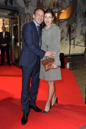 Wotan Wilke Möhring mit Freundin Cosima Lohse bei der 38. Verleihung des Jupiter Award 2017 im Cafe Moskau. Berlin, 29.03.2017 Foto:xF.xKernx xFuturexImage