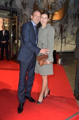 Wotan Wilke Möhring mit Freundin Cosima Lohse bei der 38. Verleihung des Jupiter Award 2017 im Cafe Moskau. Berlin, 29.03.2017 Foto:xF.xKernx xFuturexImage