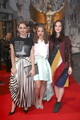 Emilia Schüle, Sonja Gerhardt und Maria Ehrich bei der 38. Verleihung des Jupiter Award 2017 im Cafe Moskau. Berlin, 29.03.2017 Foto:xS.xGabschx xFuturexImage
