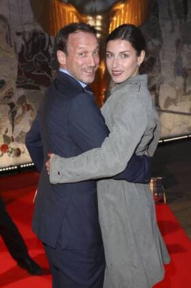 Wotan Wilke Möhring mit Freundin Cosima Lohse bei der 38. Verleihung des Jupiter Award 2017 im Cafe Moskau. Berlin, 29.03.2017 Foto:xS.xGabschx xFuturexImage