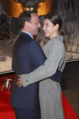 Wotan Wilke Möhring mit Freundin Cosima Lohse bei der 38. Verleihung des Jupiter Award 2017 im Cafe Moskau. Berlin, 29.03.2017 Foto:xS.xGabschx xFuturexImage
