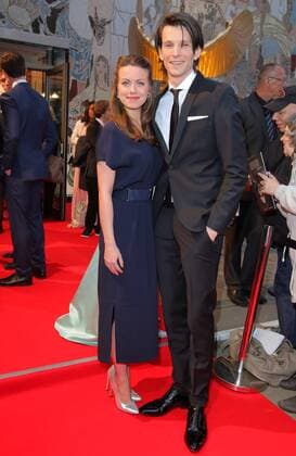 Alice Dwyer und Freund Sabin Tambrea bei der Verleihung der - Jupiter Awards - im Cafe Moskau, Karl-Marx-Allee, Berlin Copyright imago stock&people GmbH Tinkeres Datum: 29.03.2017 Jupiter Award