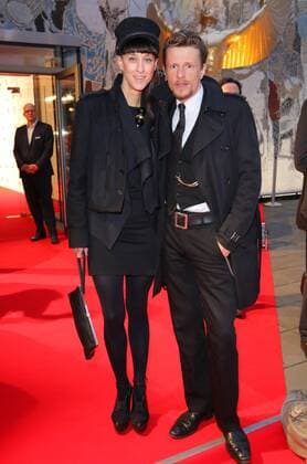Esther Perbandt und Freund Alexander Scheer bei der Verleihung der - Jupiter Awards - im Cafe Moskau, Karl-Marx-Allee, Berlin Copyright imago stock&people GmbH Tinkeres Datum: 29.03.2017 Jupiter Award