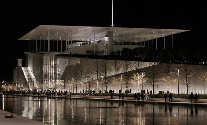 Handover ceremony of the Stavros Niarchos Foundation Cultural Center to the Greek State, Athens, Greece, on Thursday February 23, 2017. The SNFCC includes the national opera, the national library and a great park. - FOSPHOTOSx xPanayotisxTzamaros 