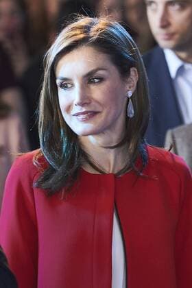 March 30, 2017 - Soria, Castilla Leon, Spain - Queen Letizia of Spain attended the Proclamation of the winner of the 2017 Princess of Girona Foundation Social category at El Hueco Coworking on March 30, 2017 in Soria, Spain Soria Spain  - ZUMAg15_ 20170330_zaf_g15_022 Copyright: xJackxAbuinx