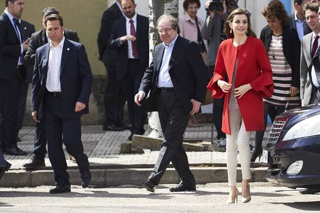 March 30, 2017 - Soria, Castilla Leon, Spain - Queen Letizia of Spain attended the Proclamation of the winner of the 2017 Princess of Girona Foundation Social category at El Hueco Coworking on March 30, 2017 in Soria, Spain Soria Spain  - ZUMAg15_ 20170330_zaf_g15_045 Copyright: xJackxAbuinx