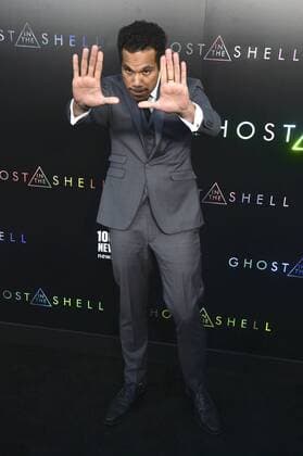 Lasarus Ratuere bei der Premiere des Kinofilms Ghost in the Shell im AMC Lincoln Square 13. New York, 29.03.2017 Foto:xD.xVanxTinex xFuturexImage