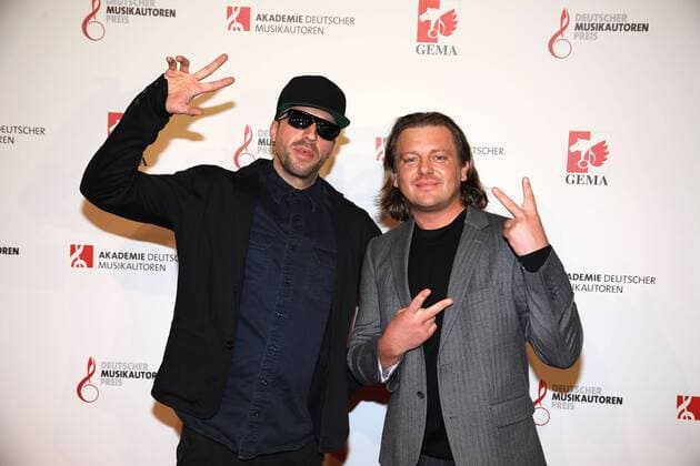Die Atzen bei der Verleihung Deutscher Musikautorenpreis am 30.03.2017 in Berlin Deutscher Musikautorenpreis 2017 Berlin 
