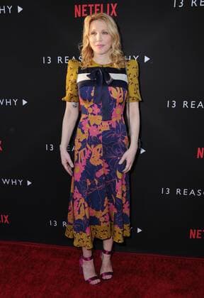 March 30, 2017 - Los Angeles, CA, United States - 30 March 2017 - Los Angeles, California - Courtney Love. Premiere Of Netflix s 13 Reasons Why held at Paramount Studios in Los Angeles. Photo Credit: AdMedia Los Angeles United States - ZUMAa123 20170330_zaa_a123_223 Copyright: xBirdiexThompsonx