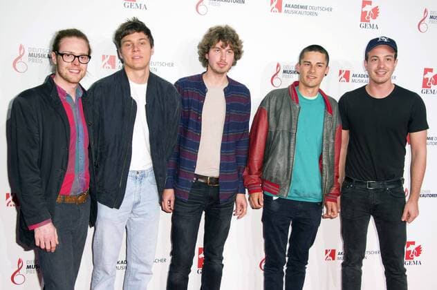 Von Wegen Lisbeth bei der 9. Verleihung des Deutschen Musikautorenpreises 2017 im Hotel Ritz Carlton. Berlin, 30.03.2017 Foto:xF.xKernx xFuturexImage