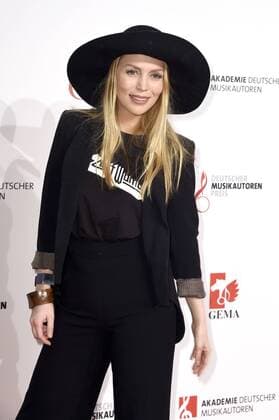 Alexa Feser bei der 9. Verleihung des Deutschen Musikautorenpreises 2017 im Hotel Ritz Carlton. Berlin, 30.03.2017 Foto:xF.xKernx xFuturexImage