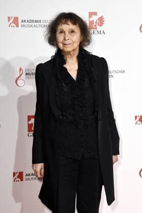 Sofia Gubaidulina bei der 9. Verleihung des Deutschen Musikautorenpreises 2017 im Hotel Ritz Carlton. Berlin, 30.03.2017 Foto:xF.xKernx xFuturexImage