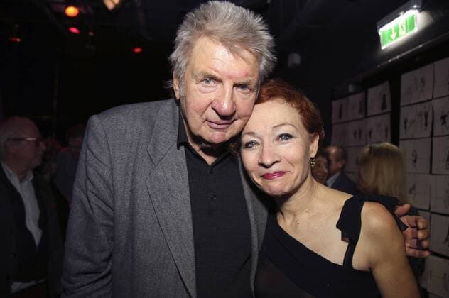Werner Schneyder und Sona MacDonald bei der Premierenfeier zur Uraufführung des Theaterstücks Lenya Story in den Kammerspielen der Josefstadt. Wien, 30.03.2017 Foto:xF.xJ.xMorgenbesserx xFuturexImage
