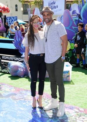 April 1, 2017 - Culver City, CA, United States - 01 April 2017 - Culver City, California - Nicole Ari Parker, Boris Kodjoe. World of Premiere Smurfs: The Lost Village held at ArcLight Culver City in Los Angeles. Photo Credit: AdMedia Culver City United States - ZUMAa123 20170401_zaa_a123_127 Copyright: xBirdiexThompsonx