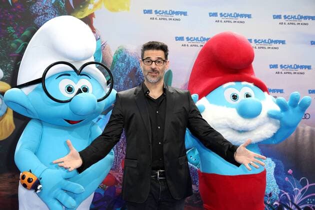 Rick Kavanian bei der Film Premiere von Die Schlümpfe - Das verlorene Dorf am 2.04.2017 in Berlin Die Schluempfe - Das verlorene Dorf Filmpremiere in Berlin, 2017 