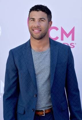 Professional race car driver Darrell Bubba Wallace, Jr. attends the 52nd annual Academy of Country Music Awards held at T-Mobile Arena in Las Vegas, Nevada on April 2, 2017. The show will be telecast live on CBS.  LVP20170402010 JIMxRUYMEN