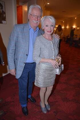 Anita Kupsch mit ihrem Ehemann, Klaus Krahn Premiere der Wellnesskomoedie AUFGUSS im Theater am Kurfuerstendamm in Berlin, am 02.03.2017
