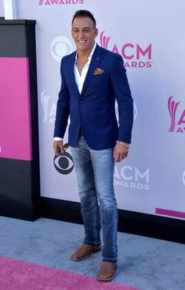 Recording artist Trent Tomlinson attends the 52nd annual Academy of Country Music Awards held at T-Mobile Arena in Las Vegas, Nevada on April 2, 2017. The show will be telecast live on CBS.  LVP20170402312 JIMxRUYMEN