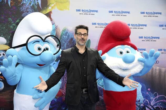 Rick Kavanian bei der Premiere des Kinofilms Die Schlümpfe - Das verlorene Dorf im Cinestar Sony Center. Berlin, 02.04.2017 Foto:xS.xGabschx xFuturexImage