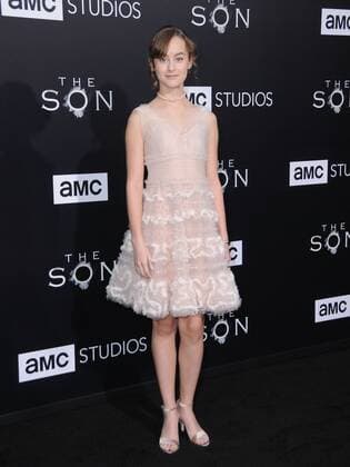 April 3, 2017 - Hollywood, CA, United States - 03 April 2017 - Hollywood, California - Sydney Lucas. Premiere screening of AMC s The Son held at ArcLight Hollywood in Hollywood. Photo Credit: AdMedia Hollywood United States - ZUMAa123 20170403_zaa_a123_034 Copyright: xBirdiexThompsonx