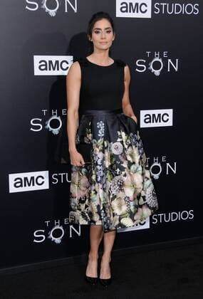 April 3, 2017 - Hollywood, CA, United States - 03 April 2017 - Hollywood, California - Paola Nunez. Premiere screening of AMC s The Son held at ArcLight Hollywood in Hollywood. Photo Credit: AdMedia Hollywood United States - ZUMAa123 20170403_zaa_a123_046 Copyright: xBirdiexThompsonx