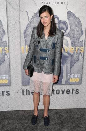 April 4, 2017 - Hollywood, California - Margaret Qualley at Los Angeles Premiere of Season 3 of The Leftovers held at Avalon Hollywood in Hollywood. Hollywood United States - ZUMAa123 20170404_zaa_a123_118 Copyright: xBirdiexThompsonx