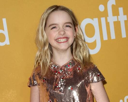 April 4, 2017 - Los Angeles, CA, United States - 4 April 2017 - Los Angeles, California - Mckenna Grace. Gifted Los Angeles Premiere held at the Pacific Theaters at The Grove. Photo Credit: AdMedia Los Angeles United States - ZUMAa123 20170404_zaa_a123_217 Copyright: xAdmediax