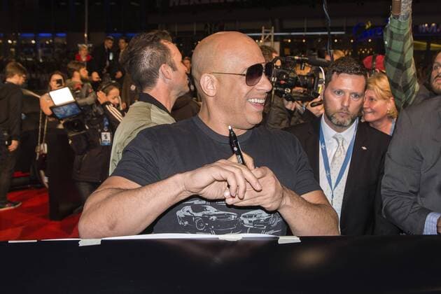 Vin Diesel bei der Premiere des Kinofilms Fast & Furious 8 im Cinestar Sony Center. Berlin, 04.04.2017 Foto:xK.xWernerx xFuturexImage