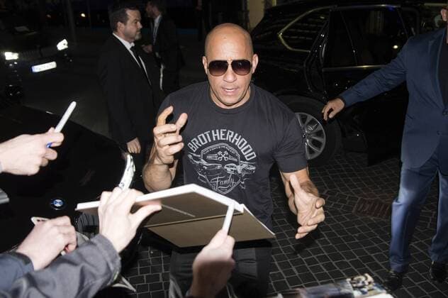 Vin Diesel bei der Premiere des Kinofilms Fast & Furious 8 im Cinestar Sony Center. Berlin, 04.04.2017 Foto:xK.xWernerx xFuturexImage