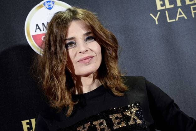 Inma del Moral attends to the premiere of the short film El Pelotari y la Fallera at Cines Callao in Madrid, April 05, 2017. Spain.  (20170406030)