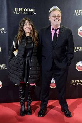 Maria Arellano and Pablo Carbonell attends to the premiere of the short film El Pelotari y la Fallera at Cines Callao in Madrid, April 05, 2017. Spain.  (20170406046)