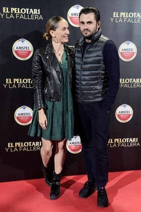 Carola Baleztena and Emiliano Suarez attends to the premiere of the short film El Pelotari y la Fallera at Cines Callao in Madrid, April 05, 2017. Spain.  (20170406049)