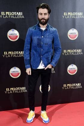 Javier Rey attends to the premiere of the short film El Pelotari y la Fallera at Cines Callao in Madrid, April 05, 2017. Spain.  (20170406051)