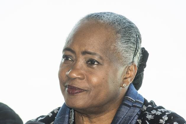 April 6, 2017 - Thessaloniki, Greece - Afro-American Soprano Barbara Hendricks gives a press conference, before the Concert of Freedom this Sunday, at the northern Greek city of Thessaloniki. Twenty refugee children from Iraq are going to participate in the concert. Thessaloniki Greece - ZUMAp191 20170406_zap_p191_003 Copyright: xGiannisxPapanikosx
