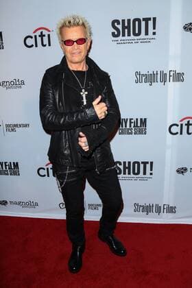 Billy Idol bei der SHOT! The Psycho-Spiritual Mantra of Rock Premiere am 5.04.2017 in Los Angeles SHOT! The Psycho-Spiritual Mantra of Rock Los Angeles Premiere 