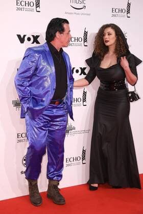 Till Lindemann und Leila Lowfire bei der Verleihung vom Echo am 06.04.2017 in Berlin Echo Verleihung 2017 in Berlin 