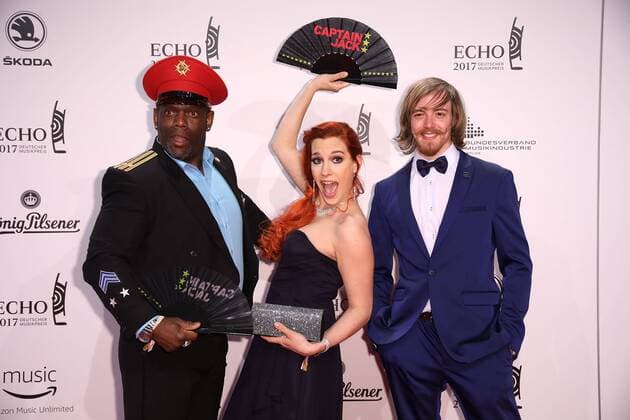 Bilder des Tages Captain Jack bei der Verleihung vom Echo am 06.04.2017 in Berlin Echo Verleihung 2017 in Berlin 